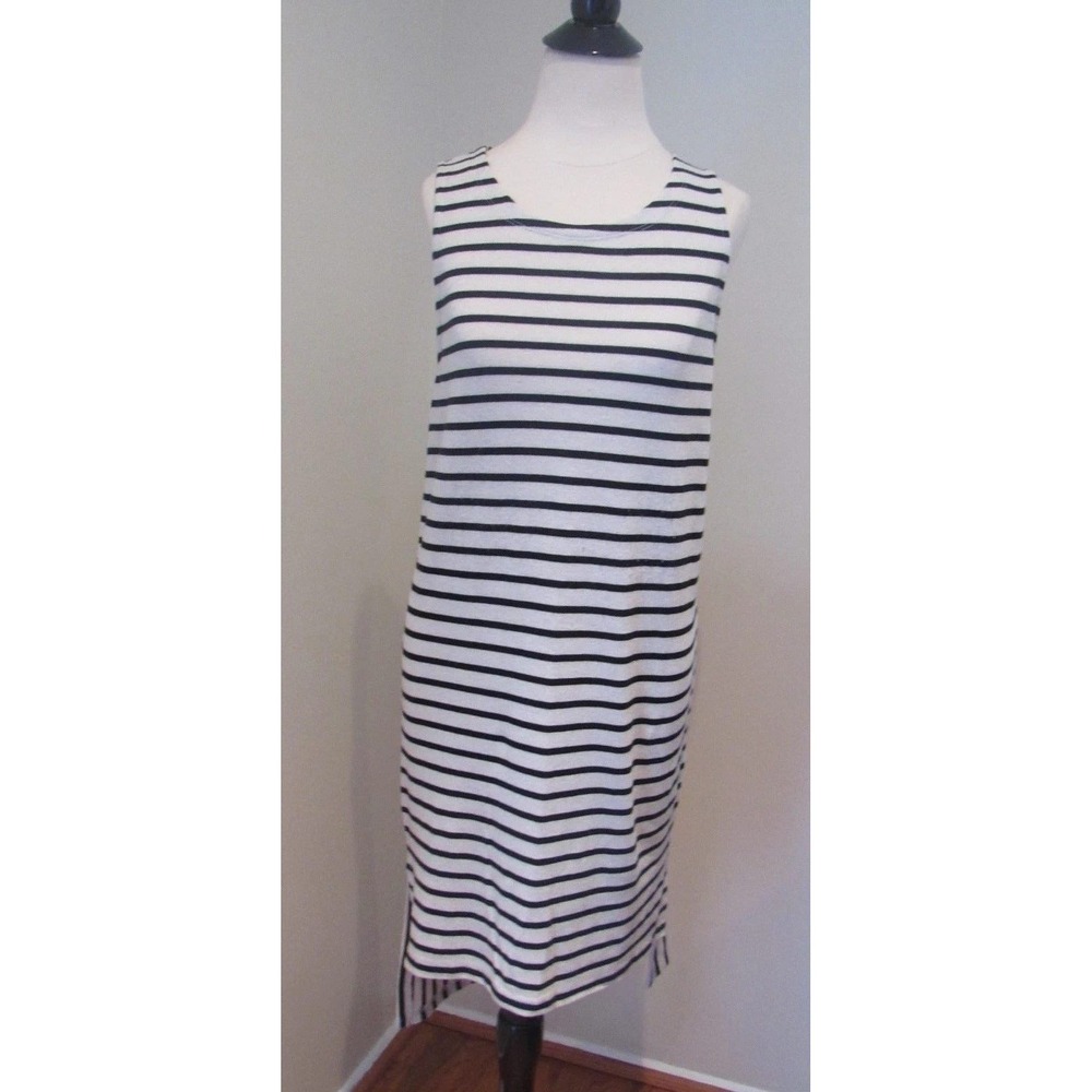 Forever 21 Women's Striped Sleeveless Midi Dress Size S